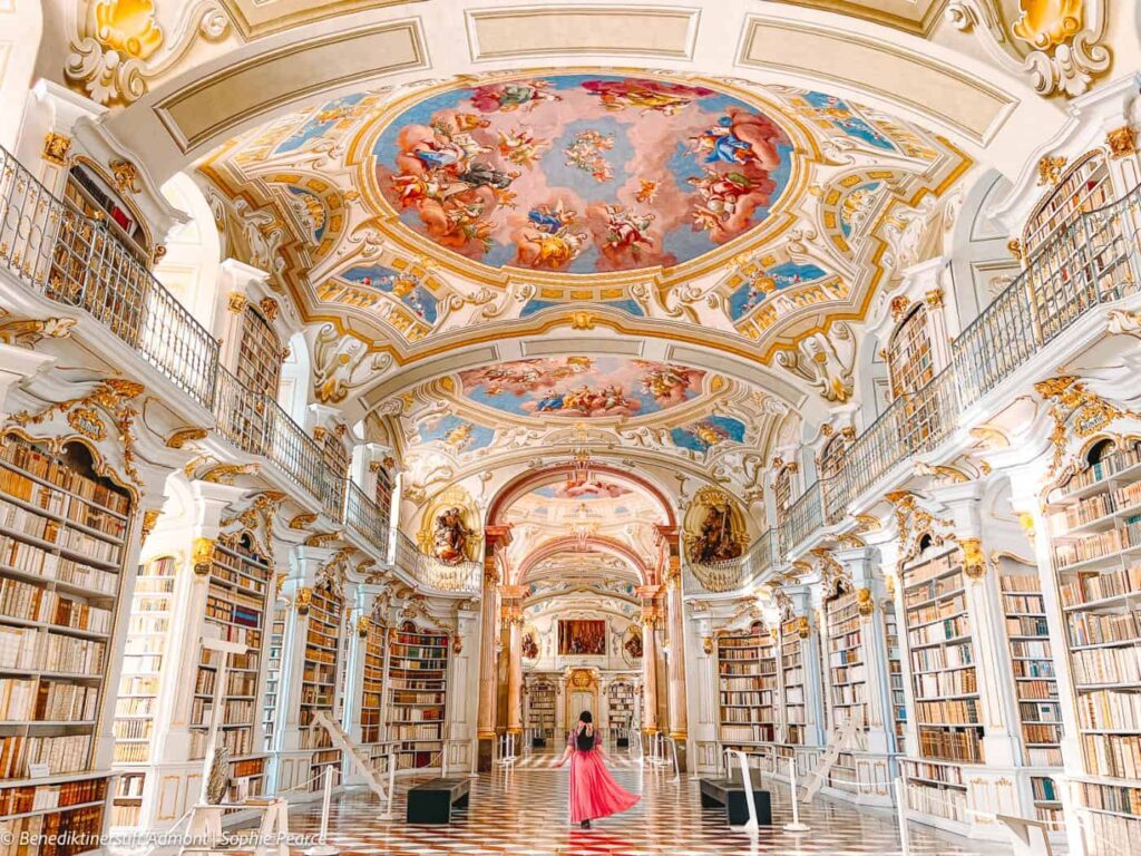Admont Abbey Library, Styria, Austria