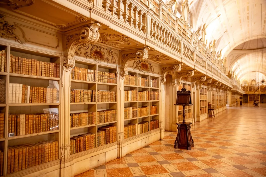 Mafra Palace Library, Mafra, Portugal