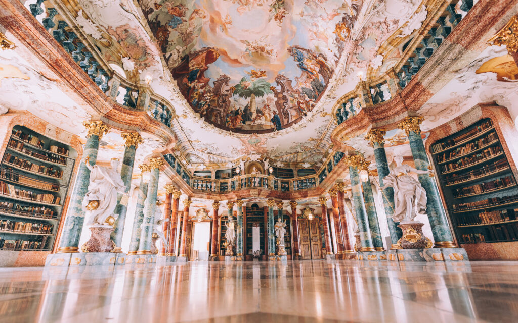Wiblingen Abbey Library, Ulm, Germany