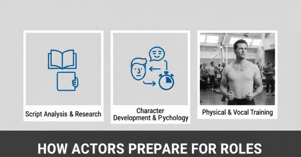How actors prepare for roles