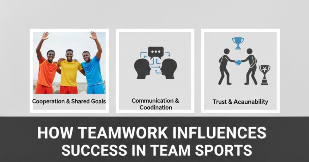 How teamwork influences success in team sports