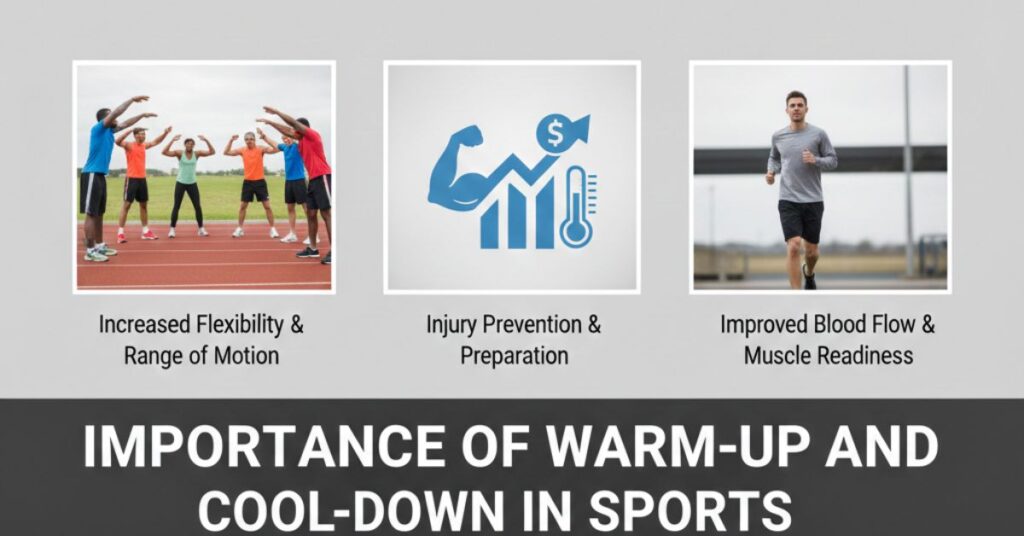 Importance of warm-up and cool-down in sports